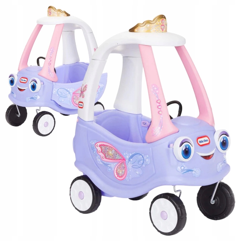 LITTLE TIKES Detské autíčko Cozy Coupe s motívom princeznej a víly